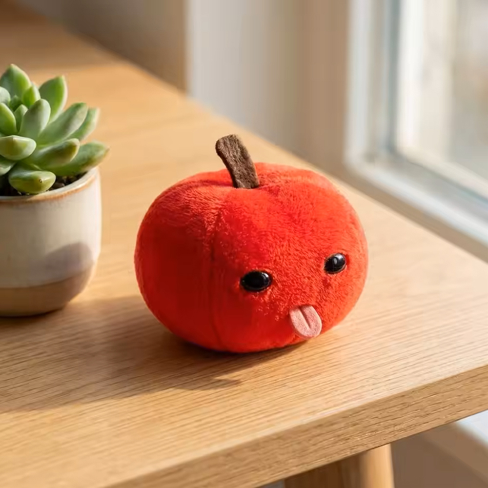 Home Cinema Apple - New Abstract Tongue Out Apple Funny