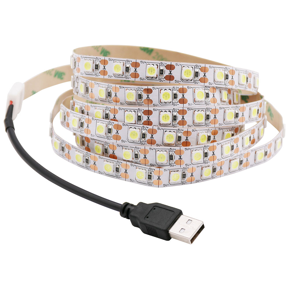 Ambient Light Strip Tv - 5V USB LED Strip 5050 Cold