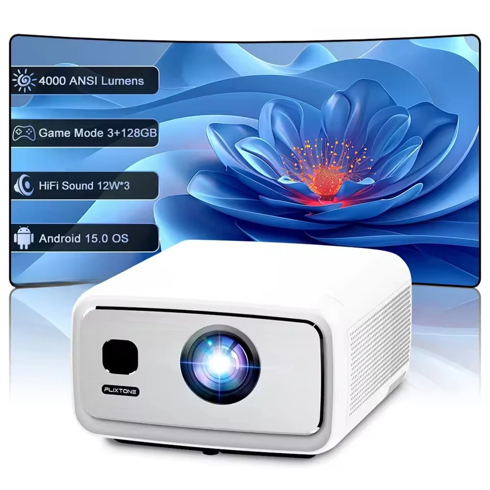 FlixTone D10S 4000 ANSI Full H - Home Cinema Movies recension och pris