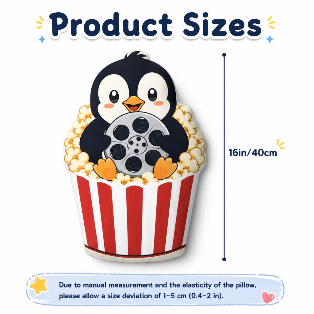 Penguin Movie Night Plush Pill - Home Cinema Kids recension och pris