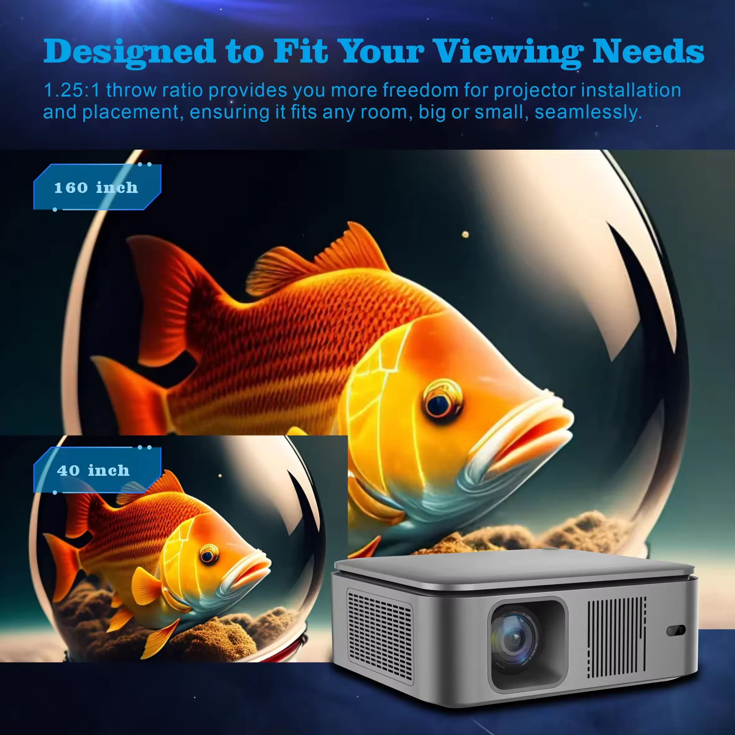 New HD 1080P Projector HY450 f - Home Cinema Movies recension och pris
