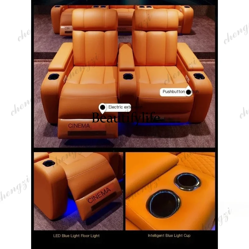 G153 Luxury Genuine Leather El - Home Cinema Led recension och pris
