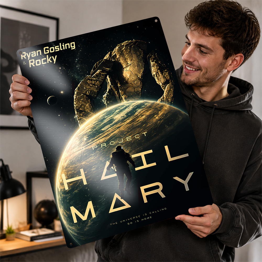 Project Hail Mary Movie Poster - Home Cinema Movies recension och pris