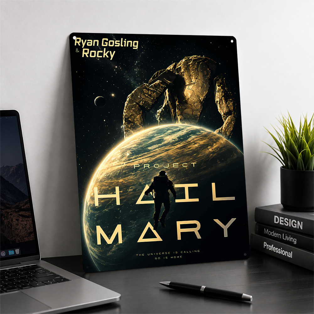 Project Hail Mary Movie Poster - Home Cinema Movies recension och pris