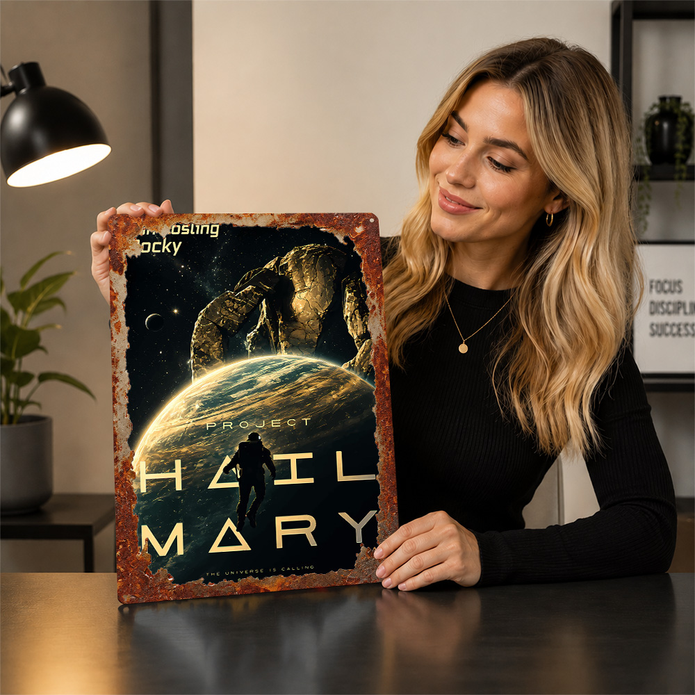 Project Hail Mary Movie Poster - Home Cinema Movies recension och pris