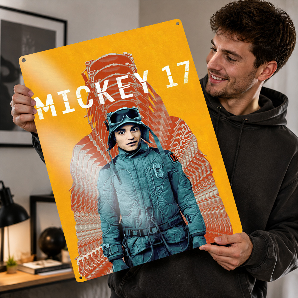 Mickey 17 Movie Metal Poster C - Home Cinema Movies recension och pris