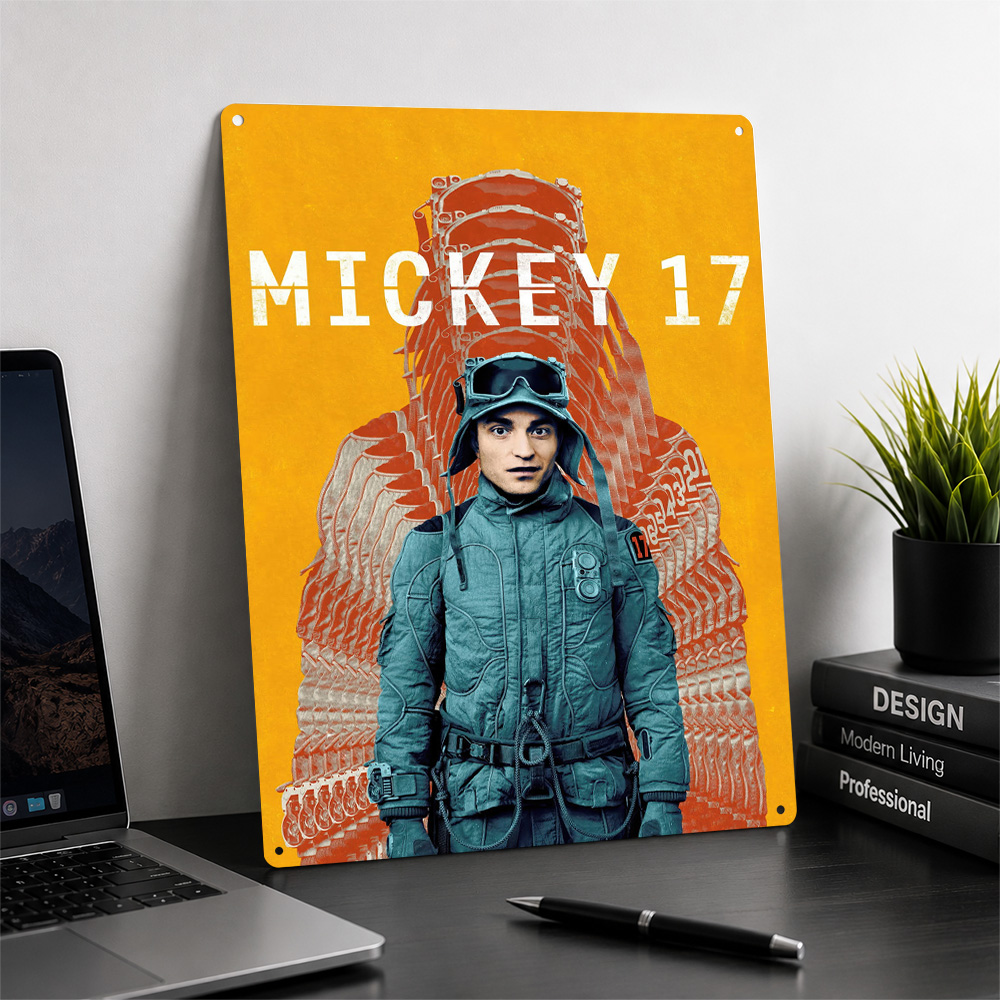 Mickey 17 Movie Metal Poster C - Home Cinema Movies recension och pris