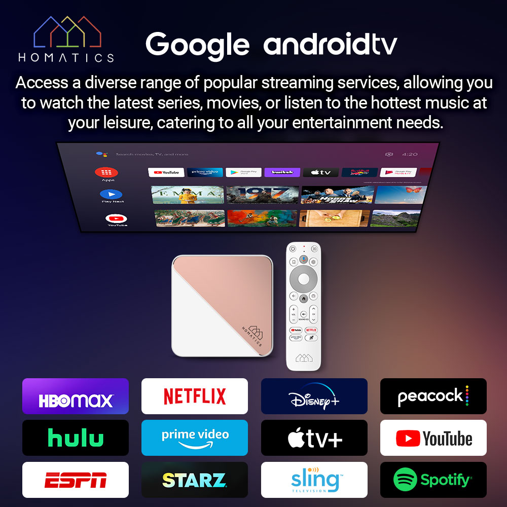 HOMATICS Box R 4K Plus TV Box  - Home Cinema Youtube recension och pris