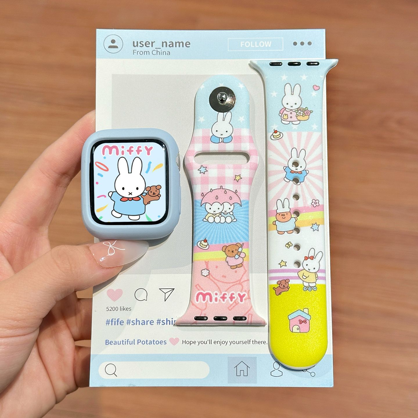 Dopamine Color Miffy Silicone  - Home Cinema Apple recension och pris