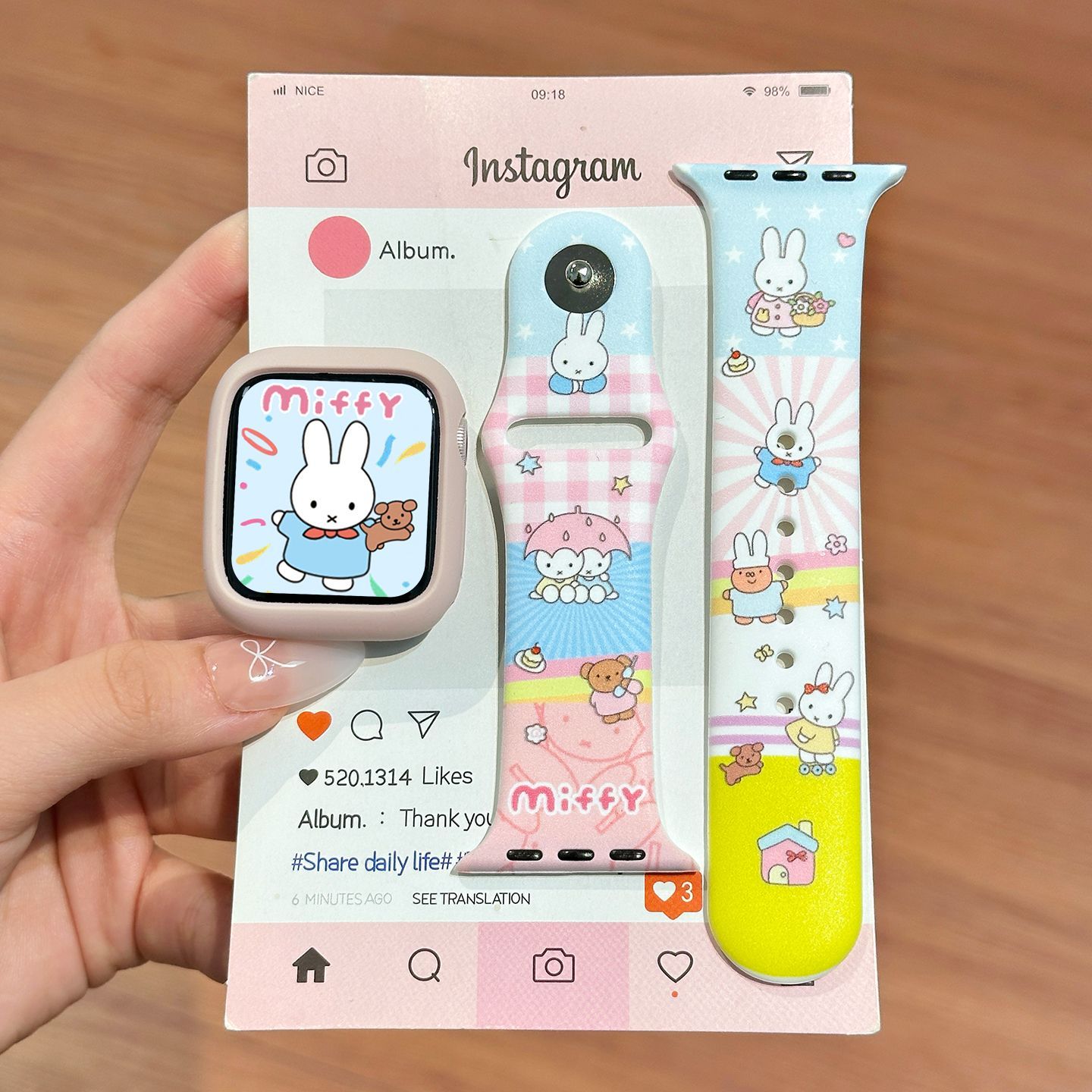 Dopamine Color Miffy Silicone  - Home Cinema Apple recension och pris