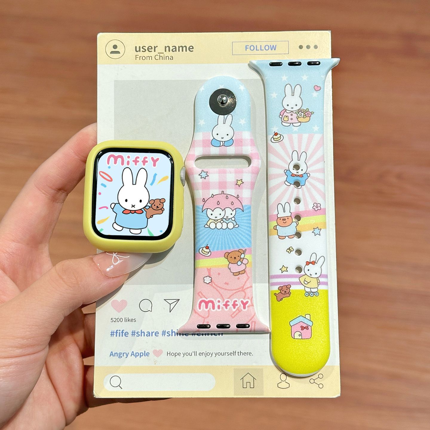 Dopamine Color Miffy Silicone  - Home Cinema Apple recension och pris