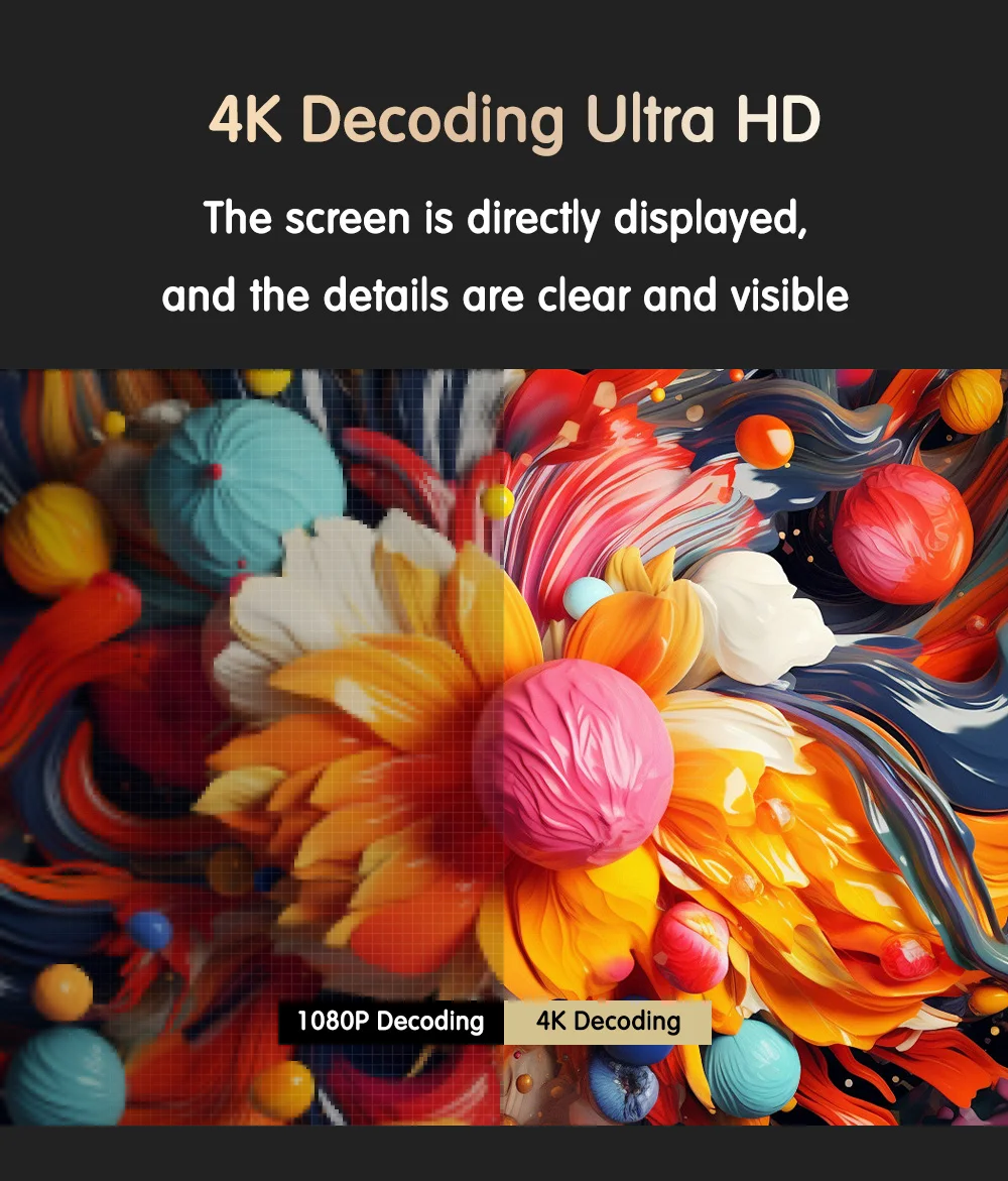 4K WiFi Android 5G Full HD 108 - Home Cinema Movies recension och pris