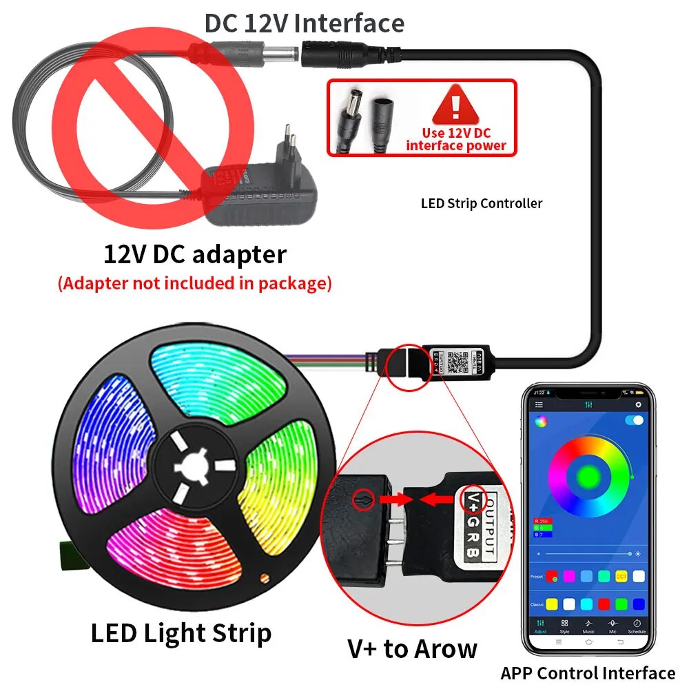 Tuya Smart Life LED Light Stri - Ambient Light Strip Tv recension och pris