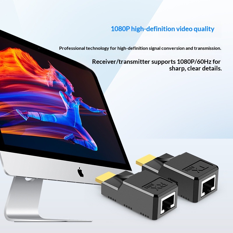 60M HDMI RJ45 Extender HDMI-co - Home Cinema Apple recension och pris