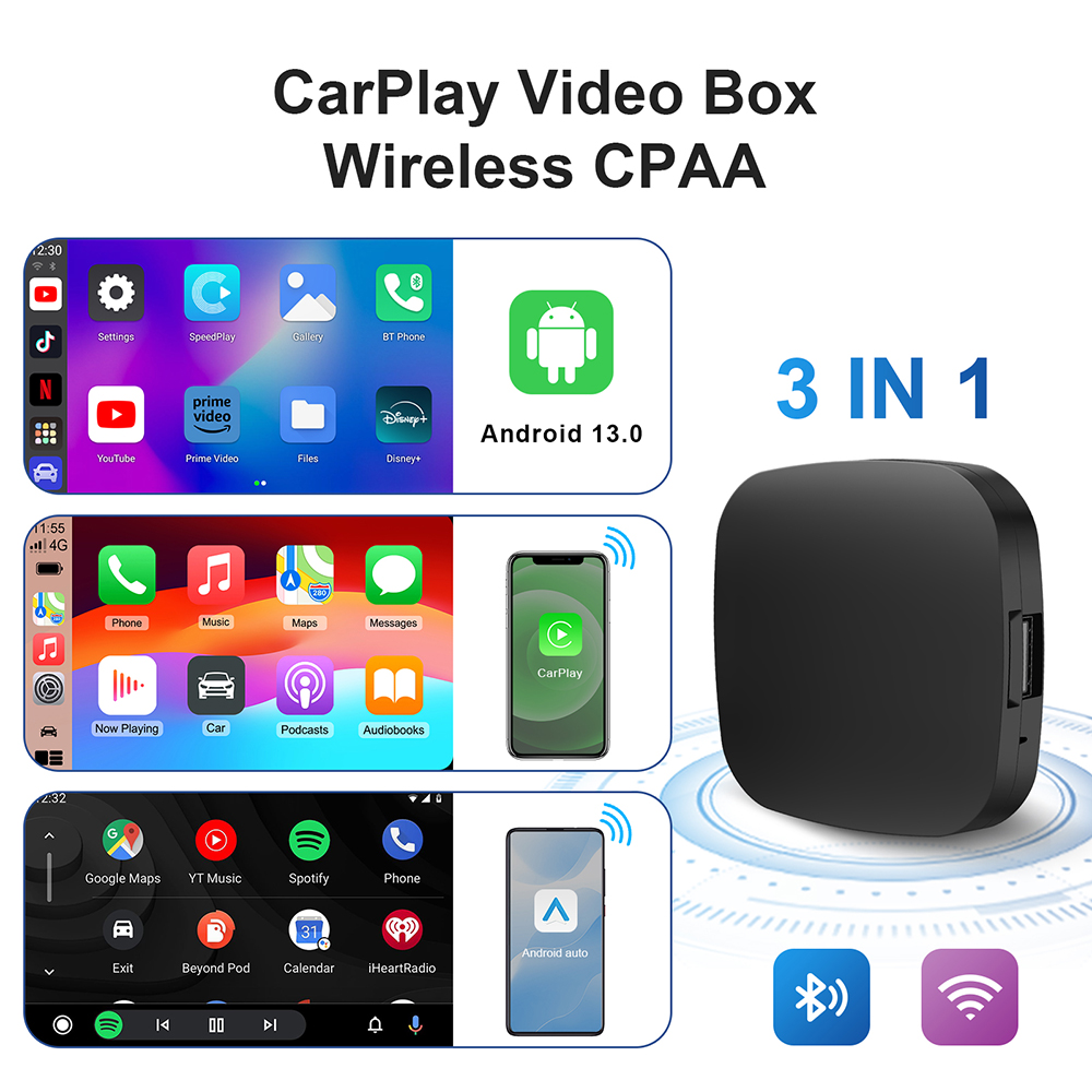 Android 13 CarPlay TV Box Wire - Home Cinema Youtube recension och pris